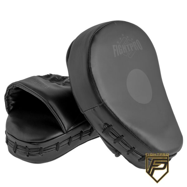 Fightpro-Handpratzen-Schlagpolster-Focus-Pads-Schwarz-PU