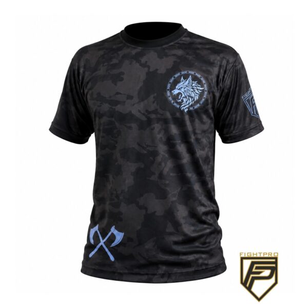 FIGHTPRO-kickboks-t-shirt-Ice-wolf