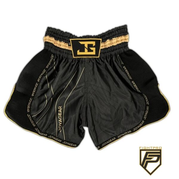JOYA-ESSENTIAL-FIGHTSHORT-ZWART-goud